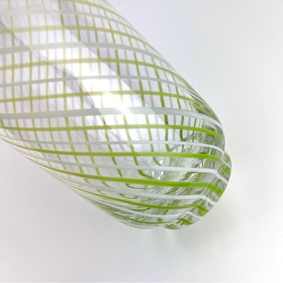 Anthropologie Beatriz Pitcher Lime Green Swirl - Picture 4 of 11